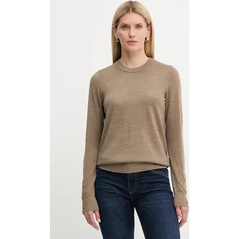 Pánský svetr Vlněný svetr MICHAEL Michael Kors MT5619D4VR béžová 80A, vel. M