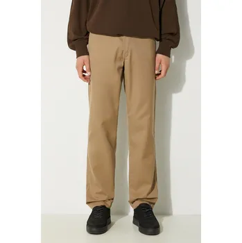 Pánské oblečení Kalhoty Carhartt WIP Master Pant, 29/32, béžová, 12X