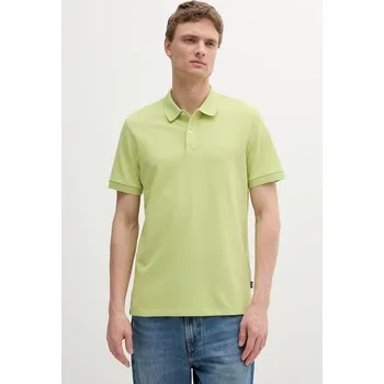 Pánské oblečení Bavlněné polo tričko BOSS Pallas 50468362 zelená 71X, vel. M