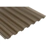 LANIT PLAST Trapézový polykarbonát Marlon CSE FR TR 76/16 0,8 mm bronz 1,06 x 6 m