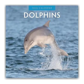 Diář Dolphins - Delfine 2026 - 16-Monatskalender (EN)