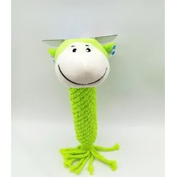 Hračka pro psa SALAČ HRAČKY Přetahovadlo válec - opička 33cm