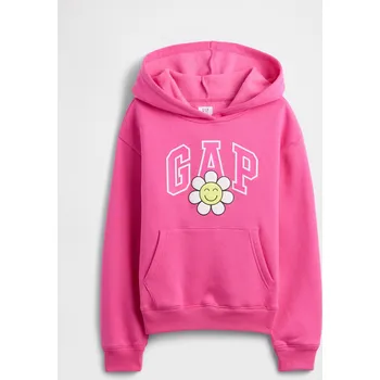 Dívčí mikina GAP Dívčí Dětská mikina s logem Gap Růžová XXL (2946935)