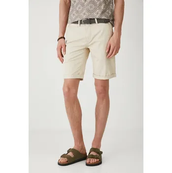 Kraťasy Medicine pánské, béžová barva RS25.SZM900 08X, vel. M