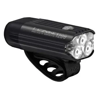 Cyklistika Lezyne přední světlo REACT DRIVE (černá matná)