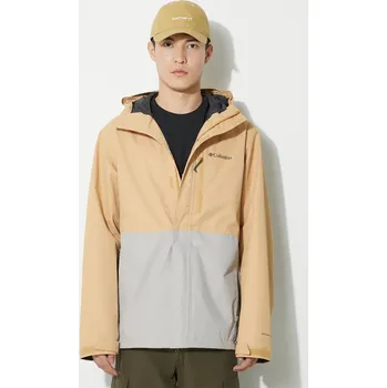 Pánské oblečení Outdoorová bunda Columbia Hikebound, XL, béžová, 80X