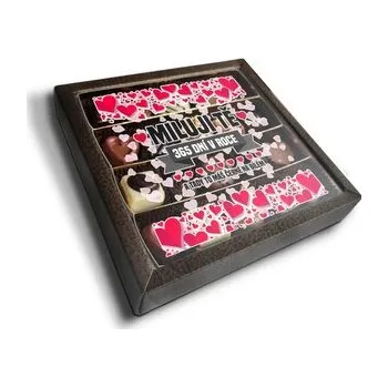 Bonboniéra Pralinky Miluji Tě 365 dní v roce: 20 ks pralinek