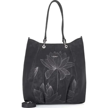 Kabelka Dámská kabelka RIEKER C0222-154-KWT černá W5 -UNI-