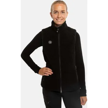 Dámská vesta UHIP Vesta vlněná Merino UHIP, se zipem, dámská, jet black 38