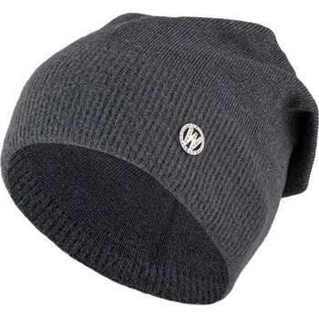 Čepice Dámská pletená čepice WROBI W15D, tmavě šedé barvy 7100449-9