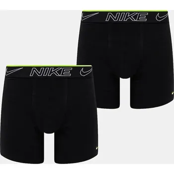 Pánské spodní prádlo Boxerky Nike 2-pack pánské, černá barva, 0000KE1269 99X, vel. S