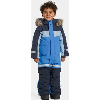 dívčí zimní kombinéza Dětský overal Didriksons BJÄRVEN KDS COVER 4 505999.9BYA modrá 55X, vel. 110