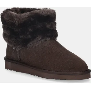 Dámská zimní obuv Semišové sněhule Answear.LAB AW.25.3 hnědá 88X, EUR 40