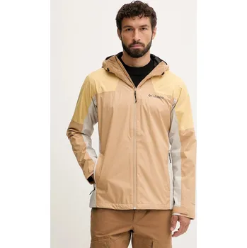 Pánská větrovka Outdoorová bunda Columbia Inner Limits III 2071215 oranžová 20A, vel. S