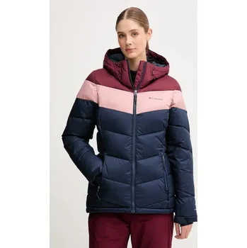 Lyžařská bunda Columbia Abbott Peak vínová barva, 2105111 59X, vel. M