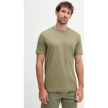 Bavlněné tričko BOSS Thompson 01 50468347 zelená 91D, vel. XXL