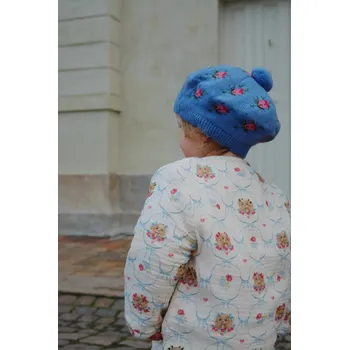 Dětská bavlněná bunda Konges Sløjd COCO PADDED JACKET KS103759.9BYA béžová 01X, vel. 104