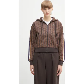 Dámská mikina Mikina Lacoste, 36, hnědá, 88X