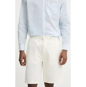 Pánské kraťasy Bavlněné šortky Guess Jeans M5GD44.WGCV1 béžová 01X, vel. 31