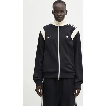 Dámská mikina Mikina adidas Originals x Wales Bonner Twill Tt, S, námořnická modř, 59X