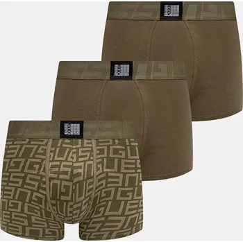 Boxerky Boxerky Guess 3-pack U4RG01.K6YW0 zelená 91X, vel. L