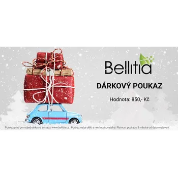 Dárkový potravinový koš Dárkový poukaz BELLITIA, 850,- kč