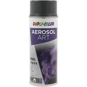 Stavebniny Dupli-Color Aerosol Art sprej 400 ml ocelově šedá mat / RAL 7011