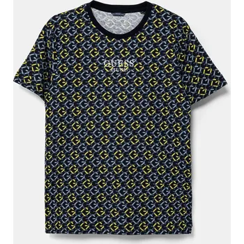 Chlapecké tričko Dětské bavlněné tričko Guess L5RI18.K8HM4.PPYA námořnická modř 59C, vel. 122-125