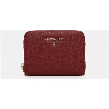 Peněženka Kožená peněženka Patrizia Pepe CQ8512.L001 burgundské 83X, vel. ONE SIZE