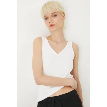 Bavlněný top Medicine RS24.TTD0A0 bílá 00X, vel. L