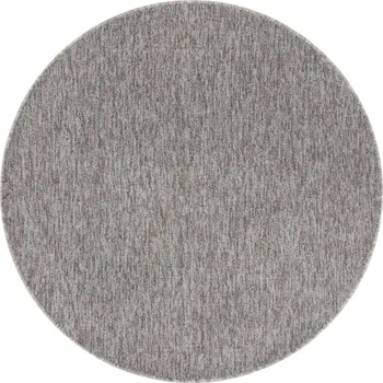 Koberec Ayyildiz Hali Kusový koberec NIZZA kruh 1800 Light Grey BARVA: Šedá sv., ROZMĚR: 120x120 cm (průměr) kruh