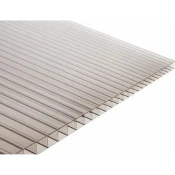 Průsvitná krytina LANIT PLAST Komůrkový polykarbonát Marlon TW 8 mm bronz 1,05 x 3 m