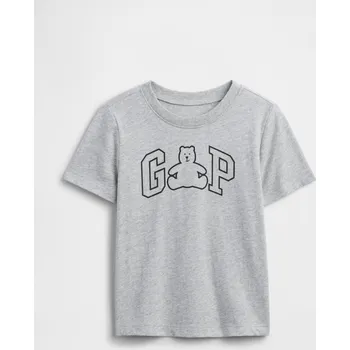 Chlapecké tričko GAP Chlapecké Baby tričko s logem Gap Šedá 5 let (2950239)