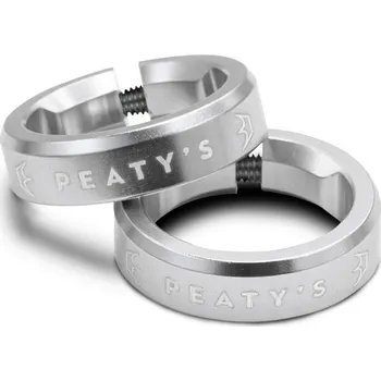 grip Zámky gripů PEATYS MONARCH LOCK RING SILVER