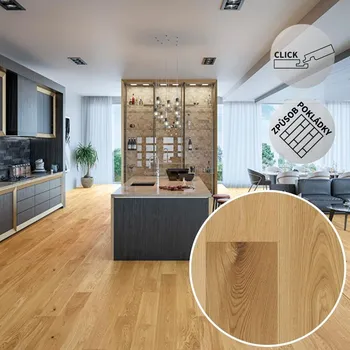 dřevěná podlaha Dřevěná podlaha ARTISAN Dub Colfosco Varianta: Dub Colfosco