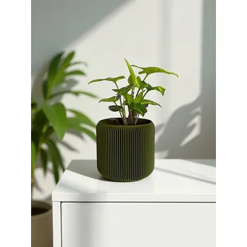 Květináč Plantbee Květináč Umbert 12cm mechová zelená