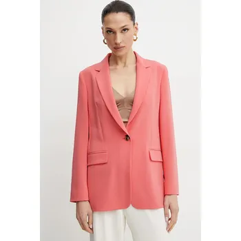Dámské sako Sako BOSS Jocaluah růžová barva 50490053 32X, vel. 40