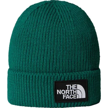 Pokrývka hlavy čepice The North Face TNF Logo Box Cuffed - Evergreen one size