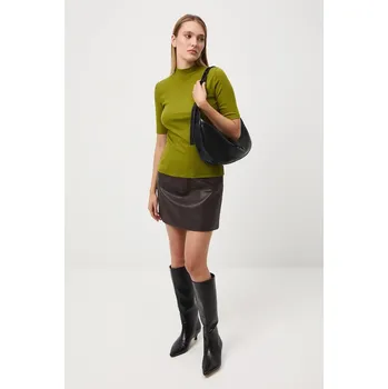 Dámské tričko Tričko Medicine dámské, béžová barva, s pologolfem RW24.TSD042 91X, vel. L