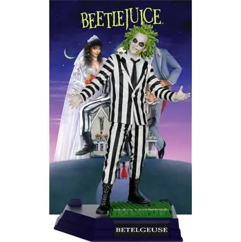 Figurka Beetlejuice Movie Maniacs Action Figure Beetlejuice 17 cm (Beetlejuice - sběratelská figurka Beetlejuice (Movie Maniacs) 17 cm)