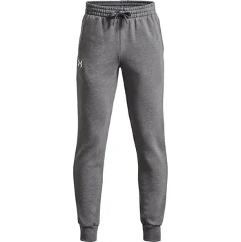 Under Armour Logo Fleece Jogging Pants Junior Boys Mod Gray Light Heather 13 Years (XL)