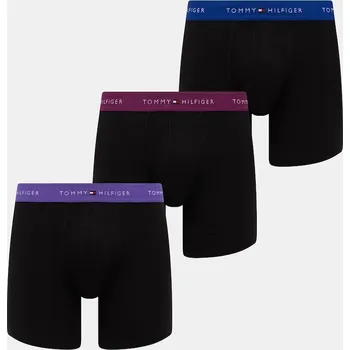 Boxerky Boxerky Tommy Hilfiger 3-pack UM0UM02765 černá 99C, vel. XL