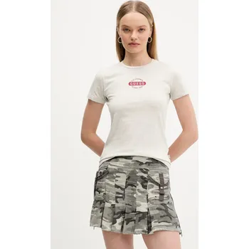 Pánské tričko Bavlněné tričko Guess Jeans W5BI47.KCTX1 šedá 09X, vel. L