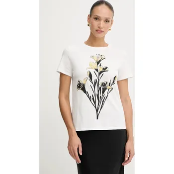 Bavlněné tričko Weekend Max Mara GUGLIA 2525976031600 bílá 00B, vel. XS