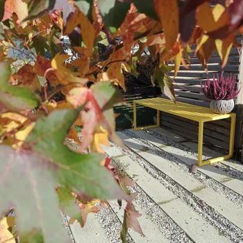 Zahradní lavice Zahradní lavice Klasik Barva konstrukce: BLEDĚ ZELENÁ (RAL 6021), Délka konstrukce: 1000 mm