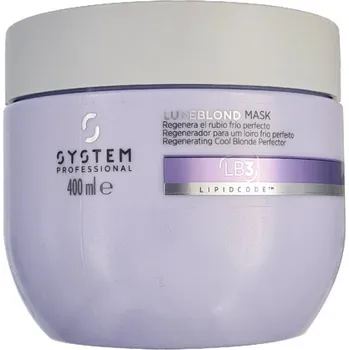 Vlasová regenerace System Professional LuxeBlond Mask 400 ml