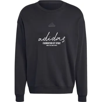 Pánský svetr adidas Bl Ft Crw Q3 Sweatshirt Mens Black S