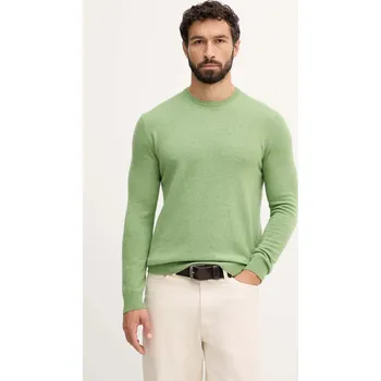 Pánský svetr Vlněný svetr United Colors of Benetton pánský, hnědá barva, 1002U1G34 70X, vel. S