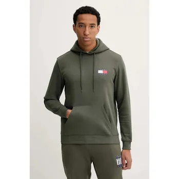 Dámská mikina Mikina Tommy Jeans DM0DM20738 zelená 97X, vel. M