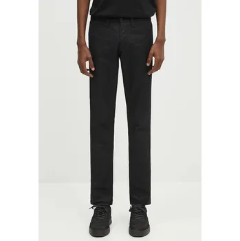 Pánské kalhoty Kalhoty Carhartt WIP Sid Pant černá barva, medium waist, I003367, 29, 99X